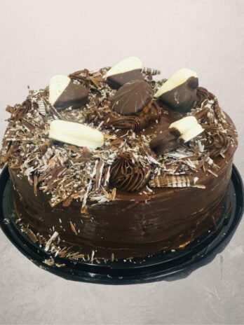 Bizcocho con ganache
